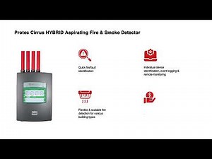 Protec Cirrus Hybrid Fire & Smoke Detector | Scientechnic Building Technologies