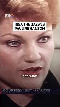 1997: The gays VS Pauline Hanson #Archive #MardiGras #PaulineHanson #Archive #90s #Auspol
