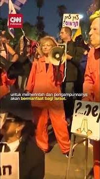 Warga Israel Demo Permohonan Pengampunan Netanyahu