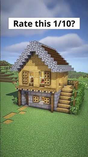 Cozy Starter House in Minecraft 🏡