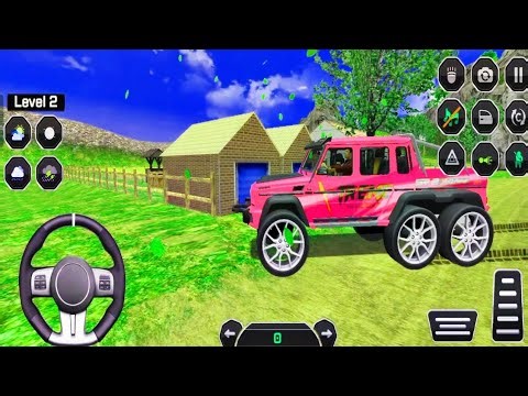 Experience offroad jeep driving with exciting levels and smooth control!