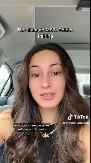 These 2 types have been deemed the “Golden Pair” of all the MBTI compatibilities 💛 Do you agree? Comment your thoughts! Quick video on the general rules for compatibilities: @Dimensional Personality Test ‼️ Are you either of these types? Take the Dimensional test to find out! #mbti #myersbriggs #intp #infj