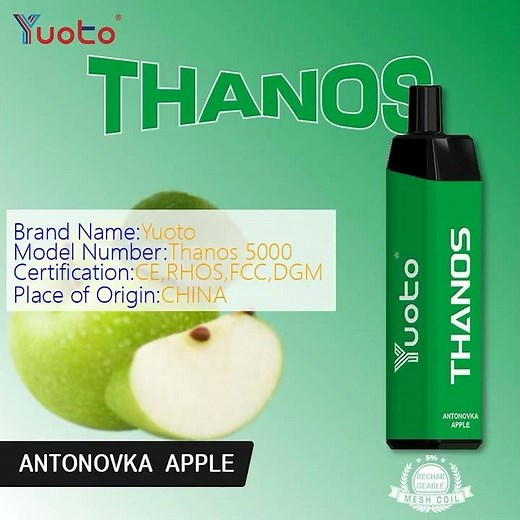 Yuoto Thanos 5000 Puffs Long Lasting Device