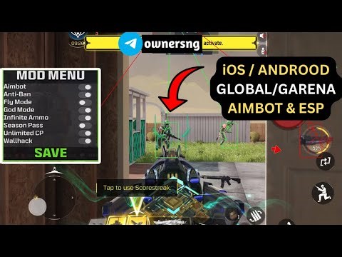 Codm MOD Menu Aimbot/Esp | V1.0.53 | Global Hacks Cod Mobile 🚀