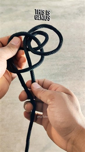 World's "MOST USEFUL" Knot!? Easy Bowline tutorial #shorts #lifehacks