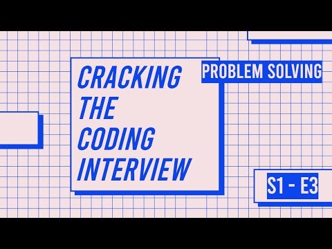S1E3 | One Day to Day One | Problem Solving | Cracking The Coding Interview