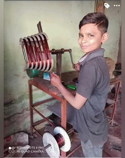 motor rewinding, motor winding, 3 phase motor,, motor stator, How to rewind Three