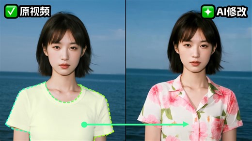 AI能P视频了！Runway全新功能1句话修改视频内容！