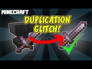 Duplication Glitch ANVIL DUPE | Duplicate Any Item! 1.17 MINECRAFT