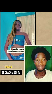 ELLE ACCEPTE LA DEMANDE D'UN INCONNU A CAUSE DUN IPHONE partie 1 #reelsvideoシ | Gbozacomedytv