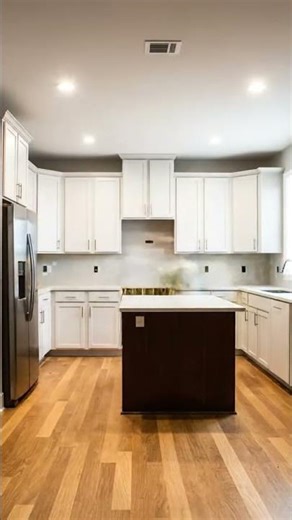 Old Kitchen to Modern Kitchen Full Renovation Timelapse | AI Transformation