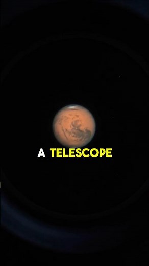 You Can Actually See Mars Through A Telescope 🔭