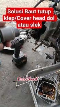 Solusi Baut tutup klep/Cover head dol atau slek #photography #shorts #shortvideo