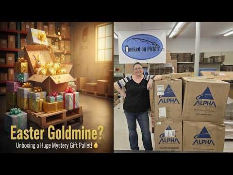 Easter Goldmine? Unboxing a Huge Mystery Gift Pallet! 🐣