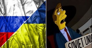 Ukraine wins bizarre Twitter row with Russia with truly excellent Simpsons reference