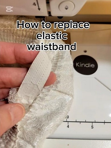 How to replace elastic waistband