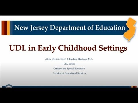 PL Shorts: Universal Design for Learning in Pre-school (English Version)