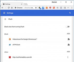 How to turn off chrome autoplay video