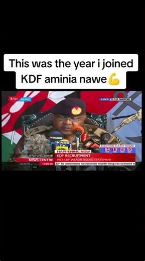 Recruitment update #recruitment #kdf