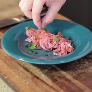 14K views · 50 reactions | Quick pickle shallots in just a few easy...