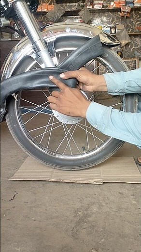 New Inner Tube Installation Made Easy fast 💯 #foryou #youtube