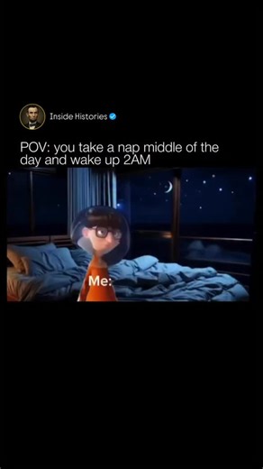 Inside Histories on Instagram: "Pov Follow(us) @insidehistories A nap is a short period of sleep taken during the day, usually to help a person feel more rested and alert. Unlike a full night's sleep, naps are typically brief and can last anywhere from a few minutes to about an hour. People often take naps when they feel tired, bored, or overwhelmed, especially after waking up early or not getting enough sleep the night before. Naps can happen almost anywhere, such as on a couch, in a car (when 