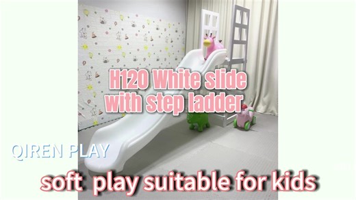 Kids Pool Indoor Playground   White Ball Pit Soft Play Plastic Slide white Slide   for Party rental
