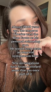 3.8K views · 106 reactions | Blue Grotto discovery  #history #archaeology #ancient #rone #romanempire #emperor #italy #capri #fyp #mythology #discovery #art #anthropology | Dirtdiaries | Facebook