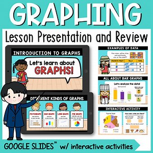 Data and Graphs Google Slides ™ Lesson Tally and Graph Kindergarten Review