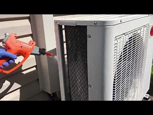 Nettoyage du compresseur du climatiseur mural