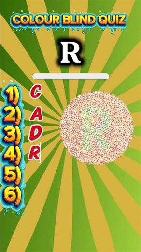Colour blind test || Are you colour Blind?