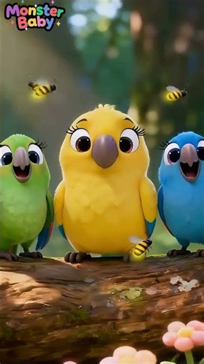 Baby Big Bird Sings La La La 🎵 #sesamestreet #cocomelon #nurseryrhymes #monsterbabyred