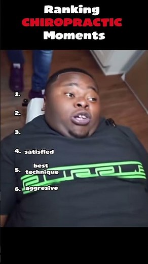 Chiropractor Didn’t Expect THIS Reaction 😳😂 #shortsviral #funny