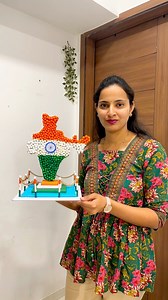 1.6M views · 10K reactions | Republic Day Craft Ideas For School Project | Home Decor ideas #RepublicDay #HomeDecor #RepublicDay2025 #diycrafts #republicdayindia | Punekar Sneha | Facebook
