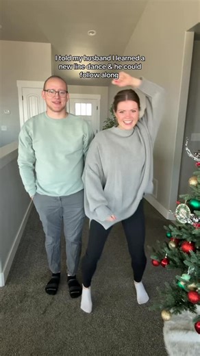 AllAroundAudrey on Instagram: "I don’t think koa liked the dance 😂 #husbandandwife #dance"