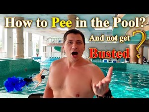How to Pee in the Pool so the Water doesn't get Painted and you Don't Get Busted?