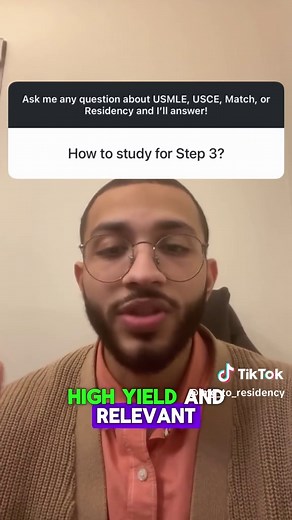 how to study for the USMLE Step 3