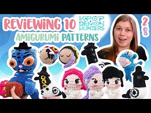 I Tried 10 FREE Kpop Demon Hunters Crochet Amigurumi Patterns... Were They WORTH It? #FPR #Episode28