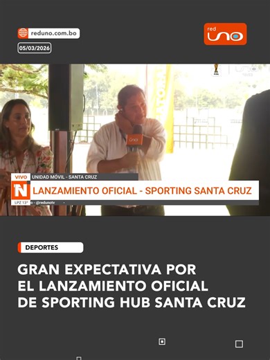 Lanzamiento de Sporting Hub Santa Cruz