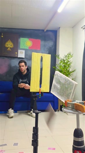 Cardthrow into CD case passing through an obstacle!