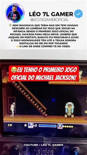 VALE MUITO? JOGANDO MOONWALKER O JOGO OFICIAL DO MICHAEL JACKSON! #shorts