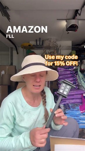 15% off solar lights - find the link in my bio for the coupon code, or DM me