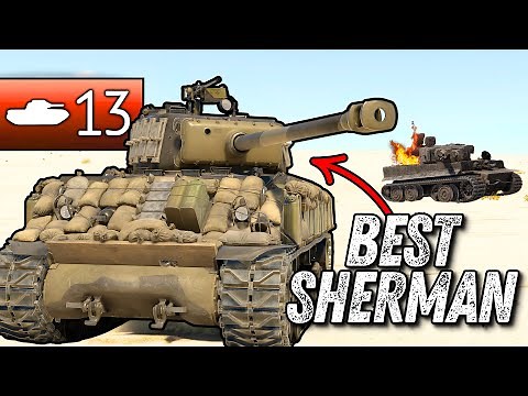 The NEW Premium Sherman BULLIES Tigers - Sherman (Hell) M4A3 76 HVSS in War Thunder