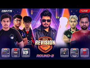 RNX Revision Chapter 5 Live from Singapore | Round 2 Day 1 | #gyangaming #freefire #freefirelive