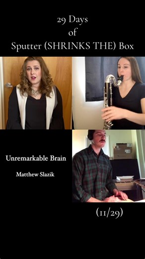 It always hurts a little when the doctor says your brain scan was unremarkable Composer: Matthew Slazik #29daysofminis #sputtertok #sputterbox #brainscan #neuroscience #music
