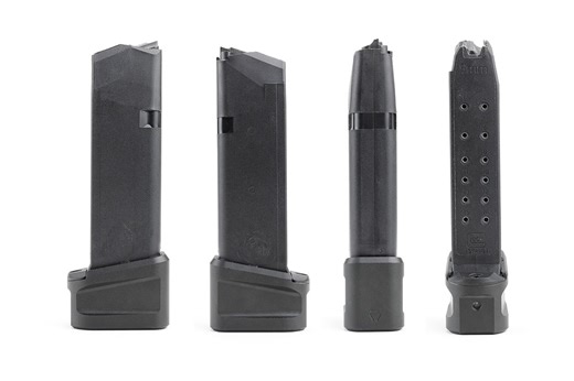 Aluminum Extended Magazine Plate for GLOCK G19 from Strike Industries | Soldier Systems Daily