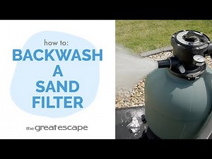 Flush It Out: How to Backwash and Rinse a Hayward Sand Filter