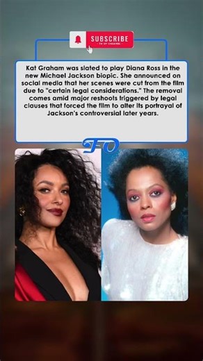 Kat Graham Says Her Diana Ross Scenes Were Cut from Michael Jackson Biopic — Legal Clauses Forced