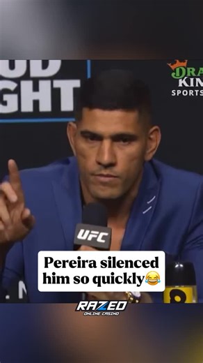 Cage Culture on Instagram: "Alex Pereira silenced the Russian translator so his previous answer could be translated😂"