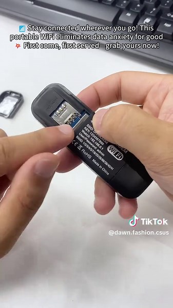 **Pocket WiFi: INTERNET ANYWHERE! 🌐✨** Stay connected on the go — **HIGH-SPEED 4G/5G** in your pocket! 📶🔥 Perfect for travel, remote work, or backup internet — no more dead zones! 🚗💻🏞️ Compact & easy setup — connect multiple devices instantly! 📱💻🎮 #PocketWifi #PortableInternet #TravelTech #TikTokTech #RemoteWork #DigitalNomad #StayConnected #WifiOnTheGo #NoMoreSlowInternet